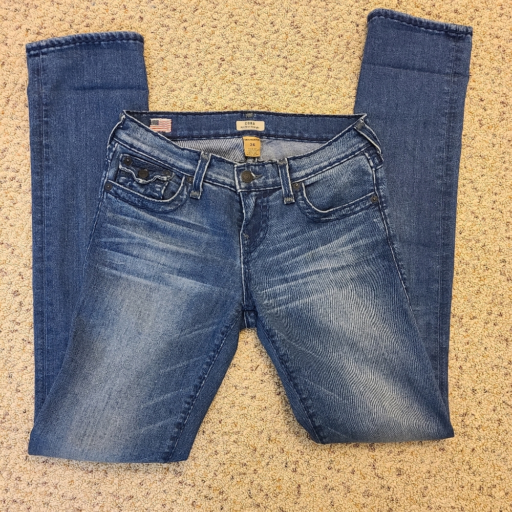 True Religion jeans.  Style: Cora Super T
